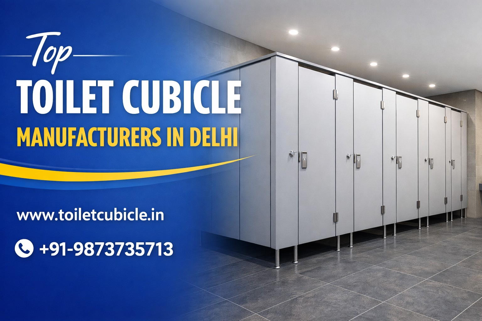 Top Toilet Cubicle Manufacturer in Delhi